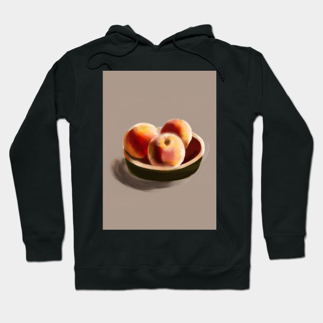 Three Peaches Hoodie by maxcode